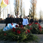 Z Krzyżem w byłym KL Birkenau