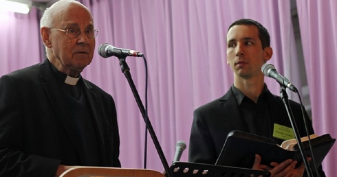 Ks. Peter Hocken we Wrocławiu
