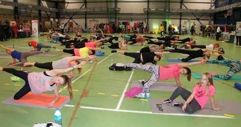 Podczas charytatywnego kongresu odbyło się wiele treningów fitness