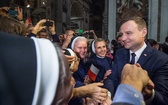 Andrzej Duda w Watykanie - cz. 1