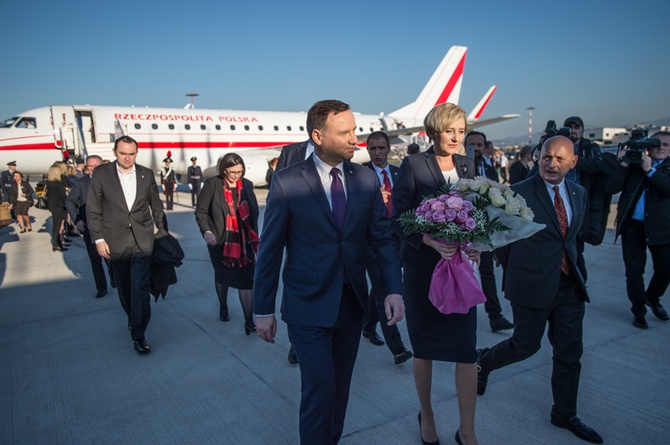 Andrzej Duda w Watykanie - cz. 1