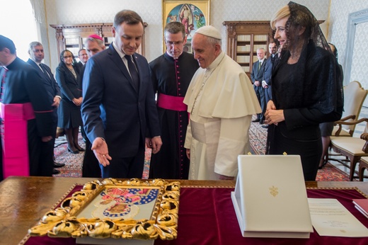 Andrzej Duda  w Watykanie - cz. 2