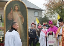 Powitanie obrazu w parafii Świętych Apostołów Piotra i Pawła w Jaworzynce