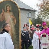 Powitanie obrazu w parafii Świętych Apostołów Piotra i Pawła w Jaworzynce