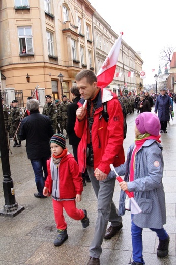 Krakowskie obchody Święta Niepodległości