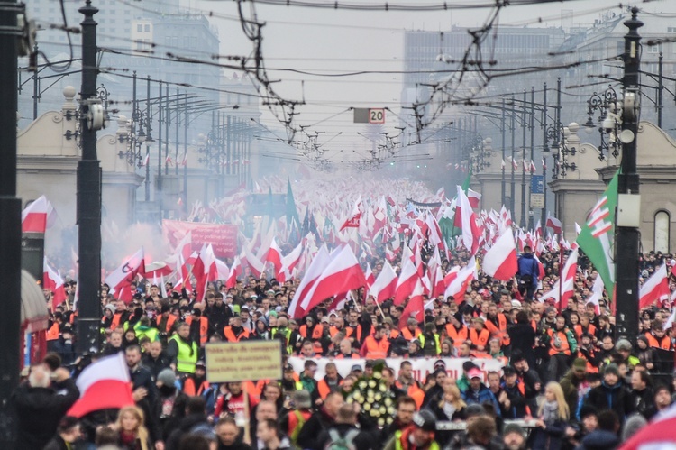 Marsz Niepodległości wg J. Szymczuka