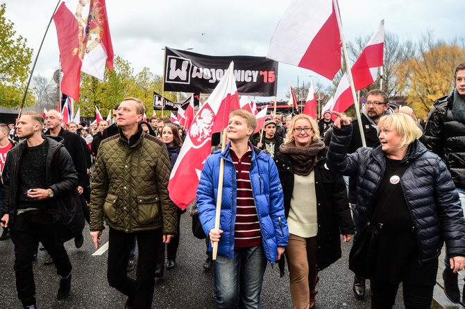 Marsz Niepodległości wg J. Szymczuka