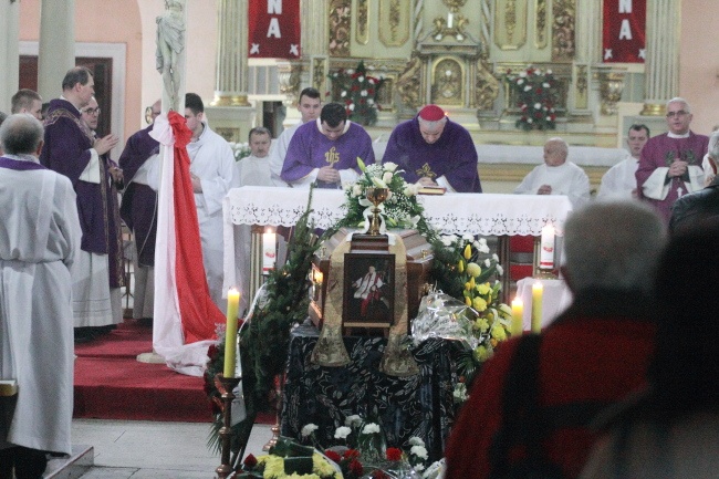 Pogrzeb ks. Stanisława Książka