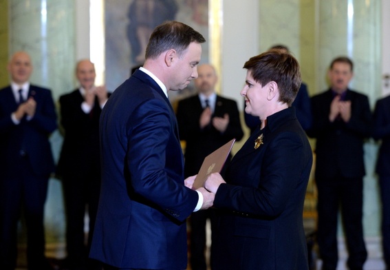 Szydło desygnowana na premiera