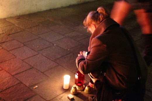 Kraków solidarny z Francją