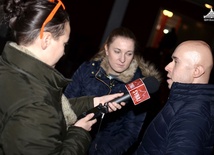 Paulina Siembida i Michał Adamczyk, prowadzący szkolenie z promocji 