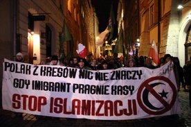 Krakowski marsz przeciwko islamizacji