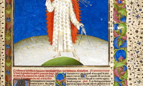 Pierwsza strofa psalmu opiewa dzieło stworzenia świata