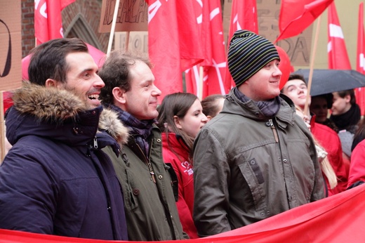 Marsz na otwarcie bazy rodzin Szlachetnej Paczki 2015