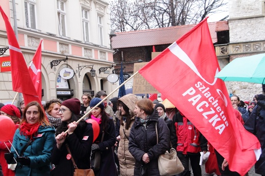 Marsz na otwarcie bazy rodzin Szlachetnej Paczki 2015