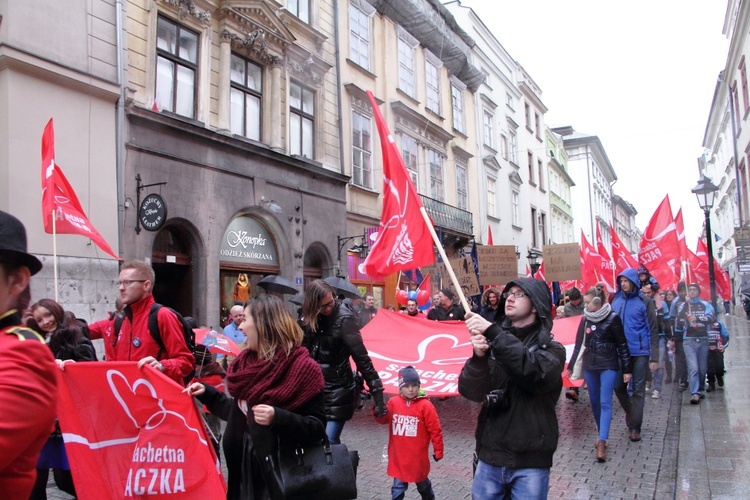 Marsz na otwarcie bazy rodzin Szlachetnej Paczki 2015