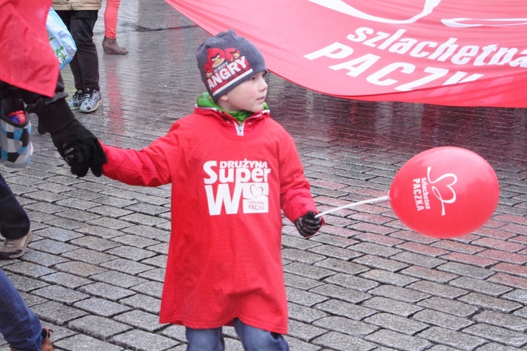 Marsz na otwarcie bazy rodzin Szlachetnej Paczki 2015