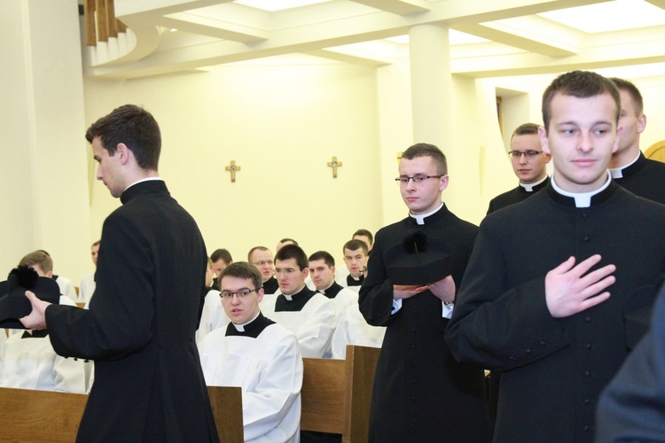 Obłóczyny w seminarium