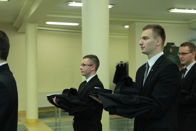 Obłóczyny w seminarium