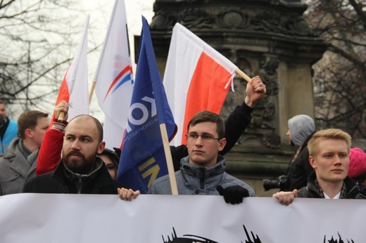 Dwie manifestacje antyimigracyjne w Gdańsku