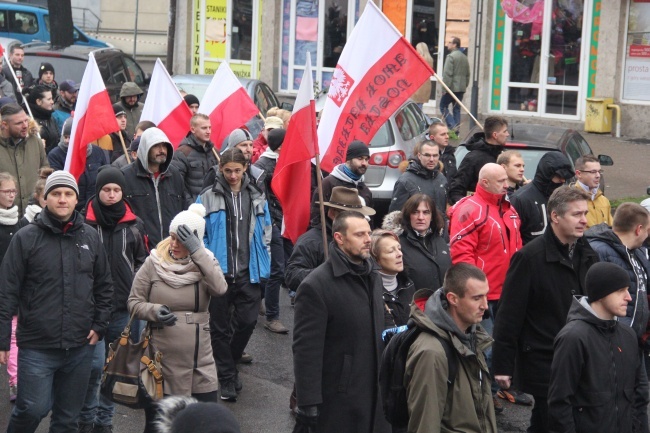 Dwie manifestacje antyimigracyjne w Gdańsku