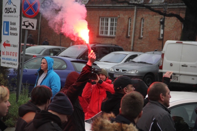 Dwie manifestacje antyimigracyjne w Gdańsku