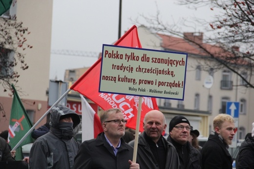 Dwie manifestacje antyimigracyjne w Gdańsku