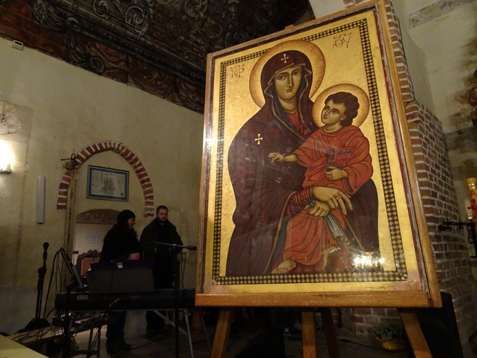 Symbole ŚDM w diecezji elbląskiej - Mątowy Wielkie, 21-22.11.2015