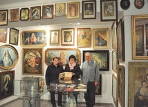 Anna Wolska, Waltrauda Wicher oraz Eryk Boronczyk w nowym muzeum