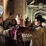 Powitanie symboli ŚDM i Eucharystia na rozpoczęcie Adwentu