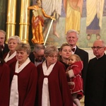 Poświęcenie nowej polichromii w kościele św. Klemensa w Ustroniu