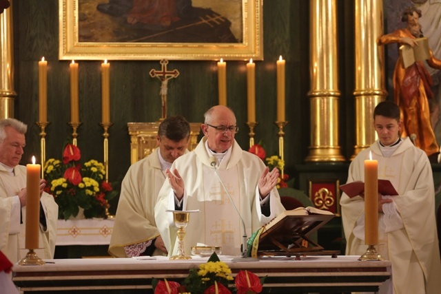 Poświęcenie nowej polichromii w kościele św. Klemensa w Ustroniu