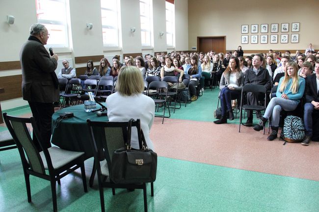 W Koszalinie odbyło się spotkanie "Gość na plus" z Krzysztofem Zanussim.