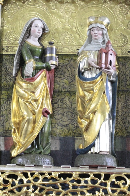 Ołtarz gotycki - duma Pisarzowic