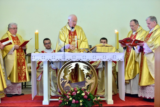 Konferencja w Książu - Msza św. 