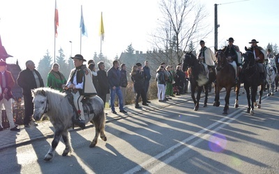 Koniarze u Gaździny Podhala 