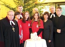 Uczestnicy ekumenicznej inauguracji w Brennej