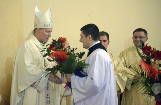 Poświęcenie sutann w radomskim seminarium