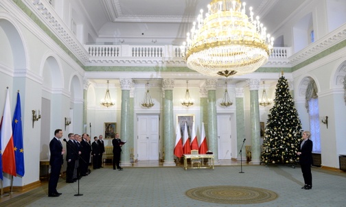 Prezydent przyjął ślubowanie sędzi Przyłębskiej