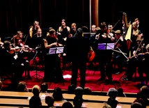  Koncert Polsko-Niemieckiej Orkiestry Młodzieżowej i Chóru Chłopięcego Akademii Śpiewu w Collegium Polonicom w Słubicach