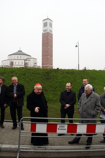 Otwarcie drogi do sankuarium JPII