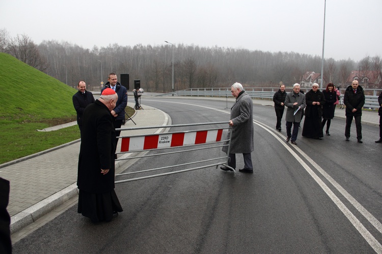 Otwarcie drogi do sankuarium JPII