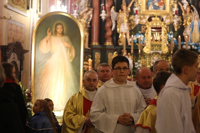 Znaki Bożego Miłosierdzia w Rychwałdzie