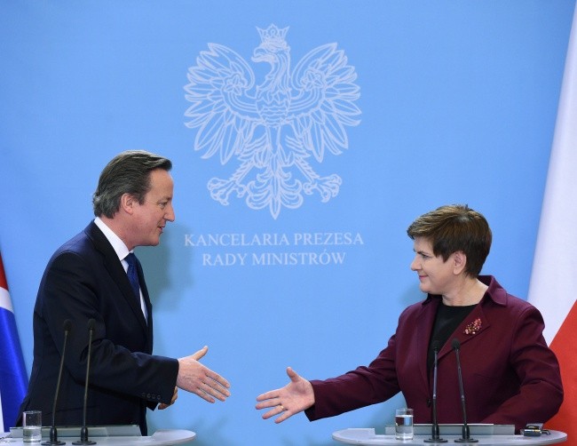 Szydło-Cameron: Nie ma pełnej zgody, ale..