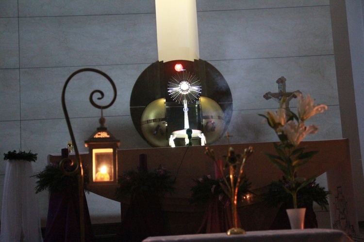 Czuwanie młodych w Łękach Górnych