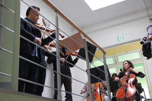 Śląska Orkiestra Kameralna w hospicjum