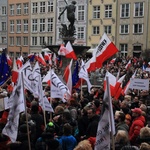 Manifestacja KOD w Gdańsku