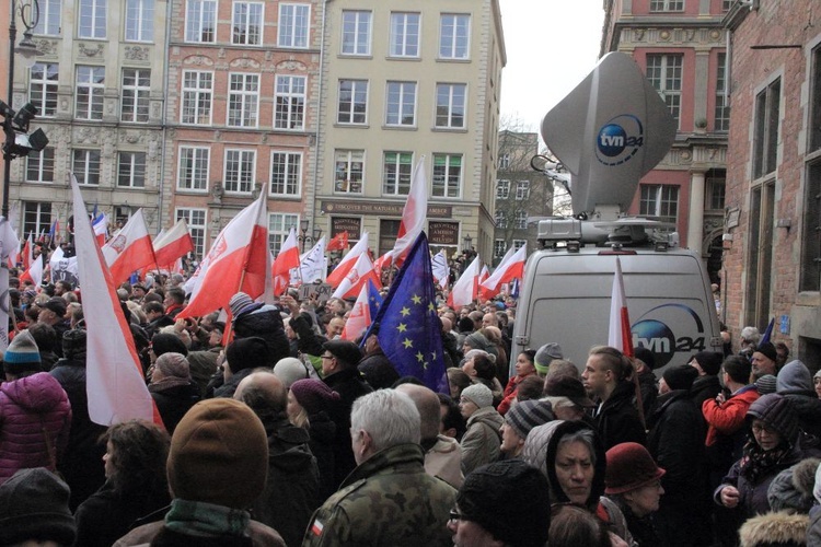 Manifestacja KOD w Gdańsku