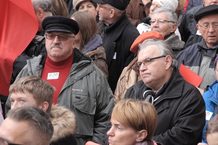 Manifestacja KOD w Gdańsku