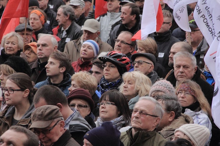 Manifestacja KOD w Gdańsku